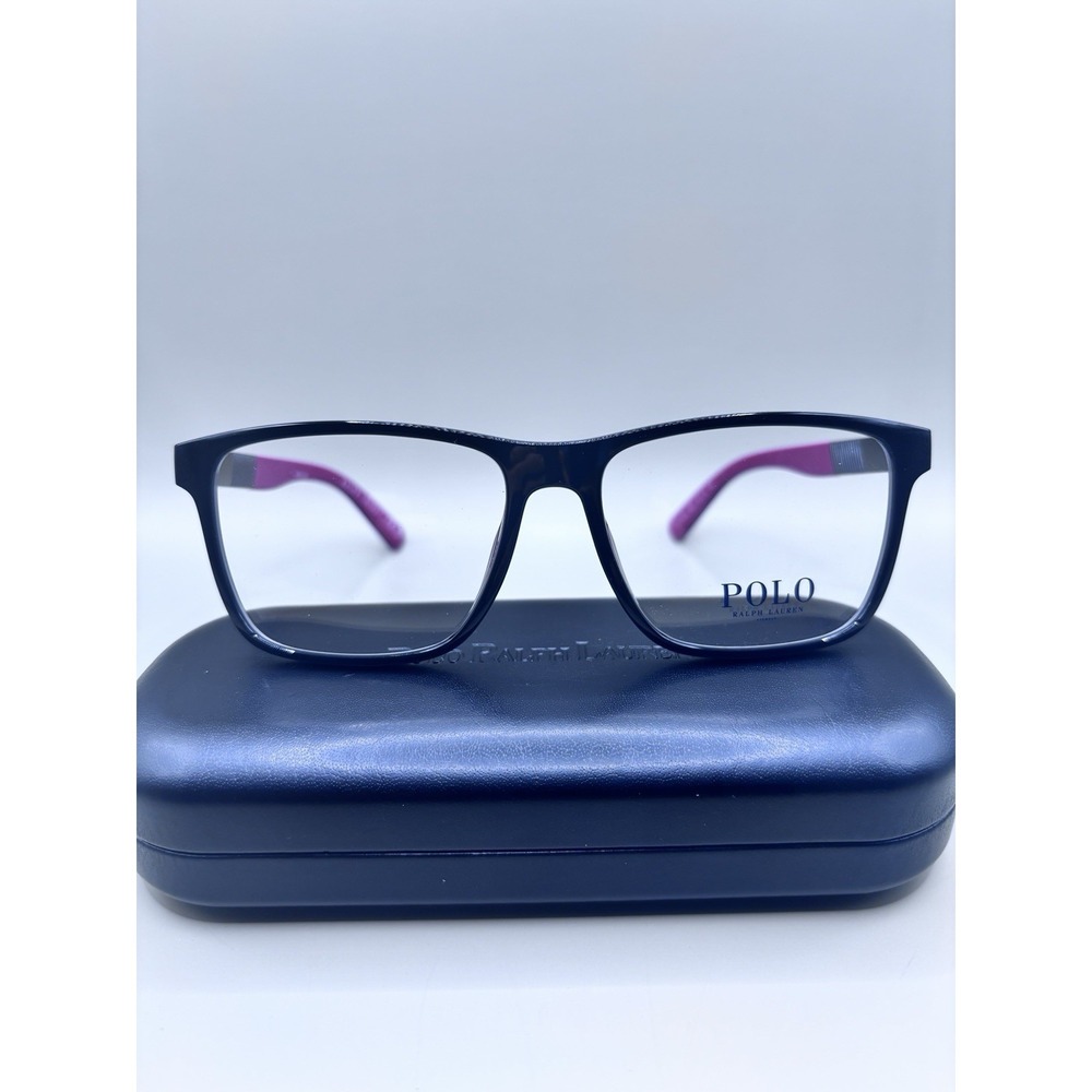 Polo Ralph Lauren PH2257U 5001 Black Hot Pink 57mm Eyeglass‎ Frames NIB
